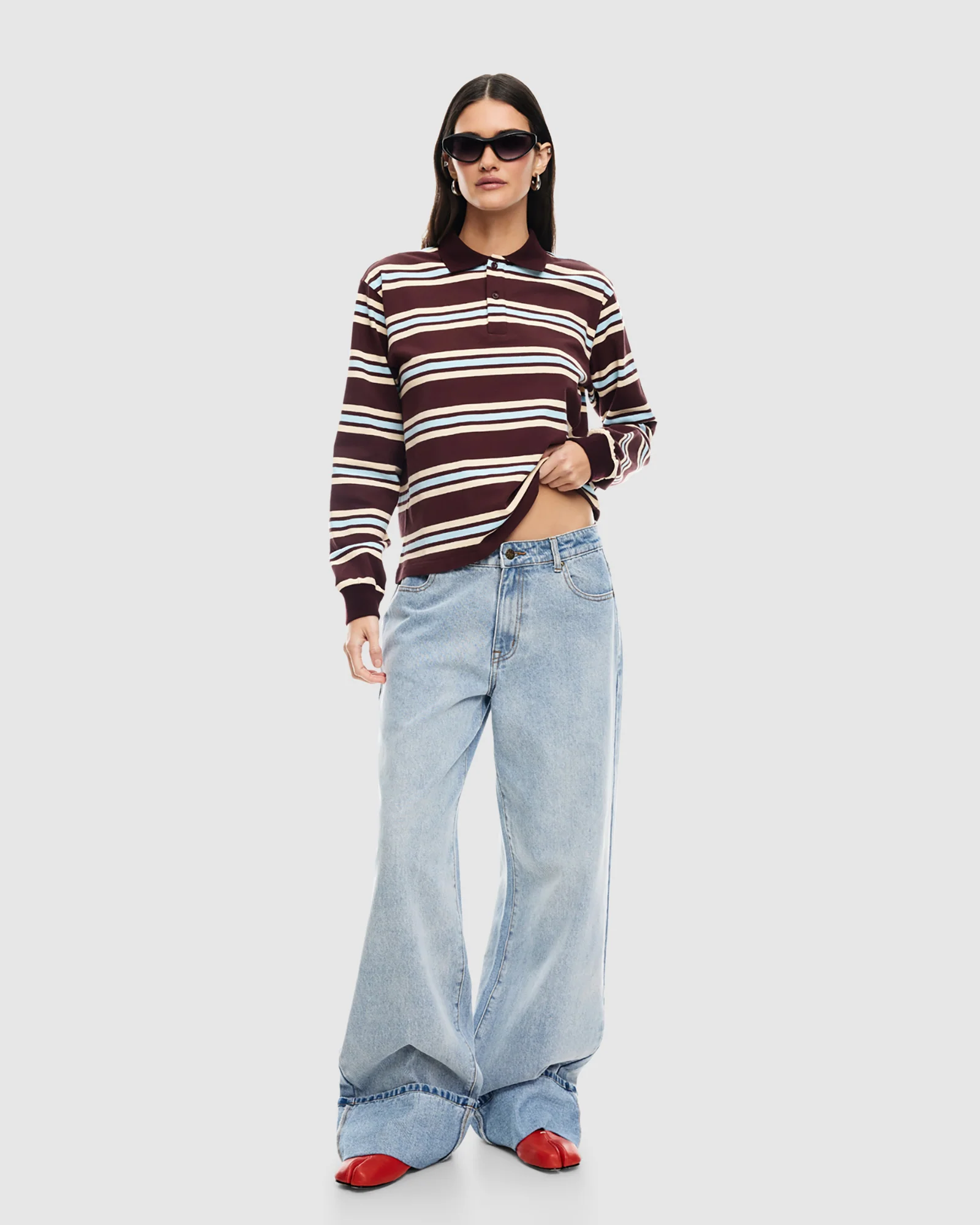 Top Model Cuffed Jean