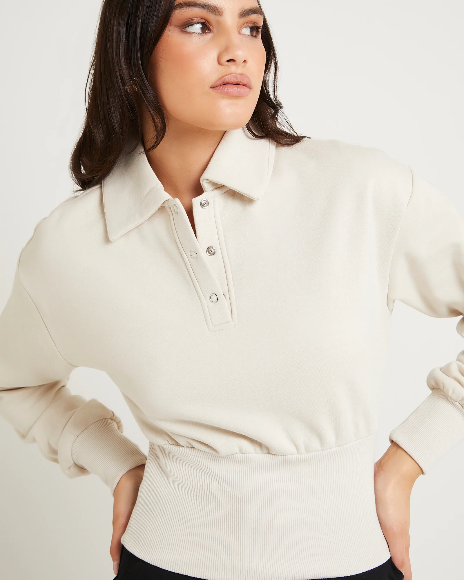 Tori Fleece Button Up - Image 5