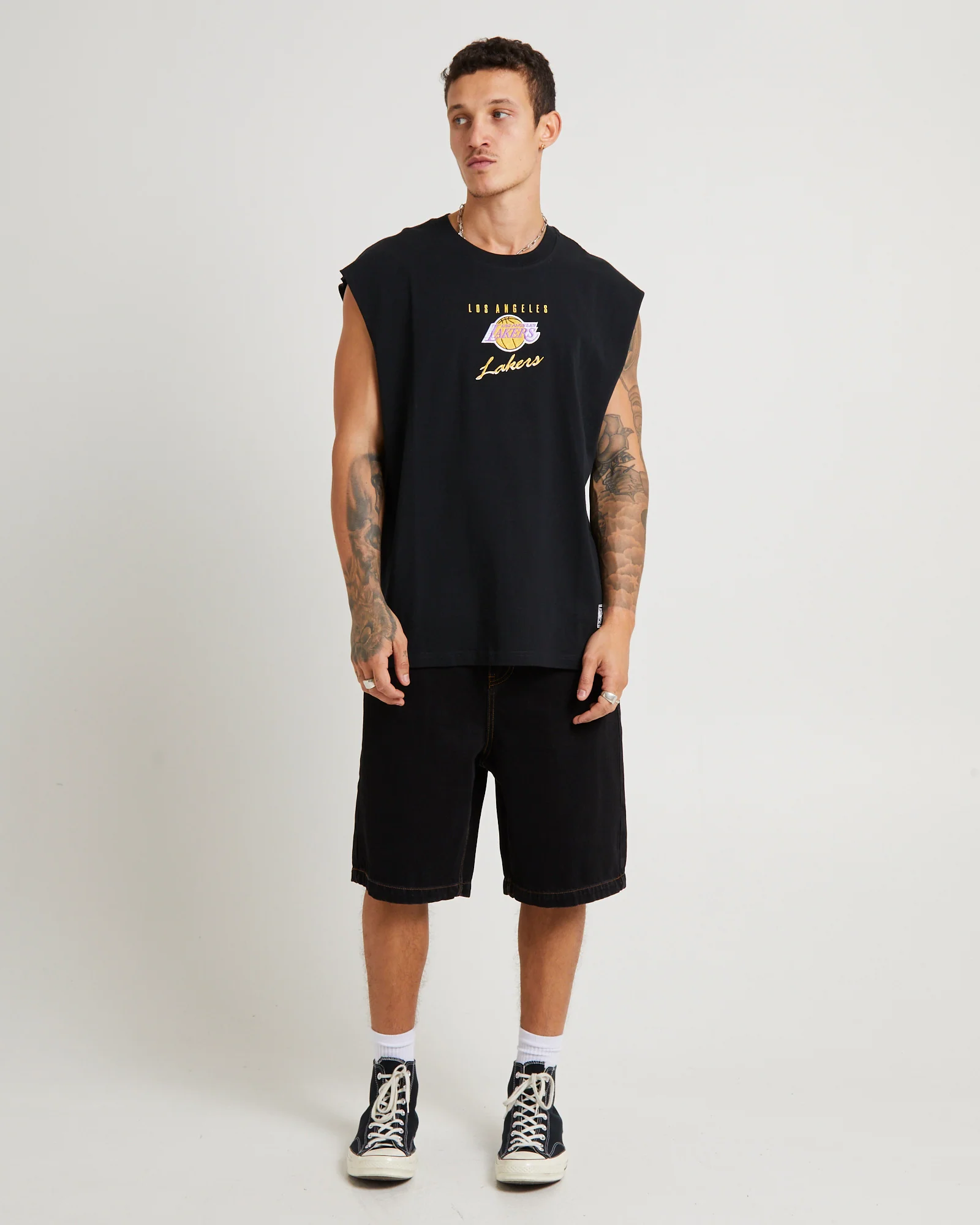Tri Logo Muscle Lakers - Image 3