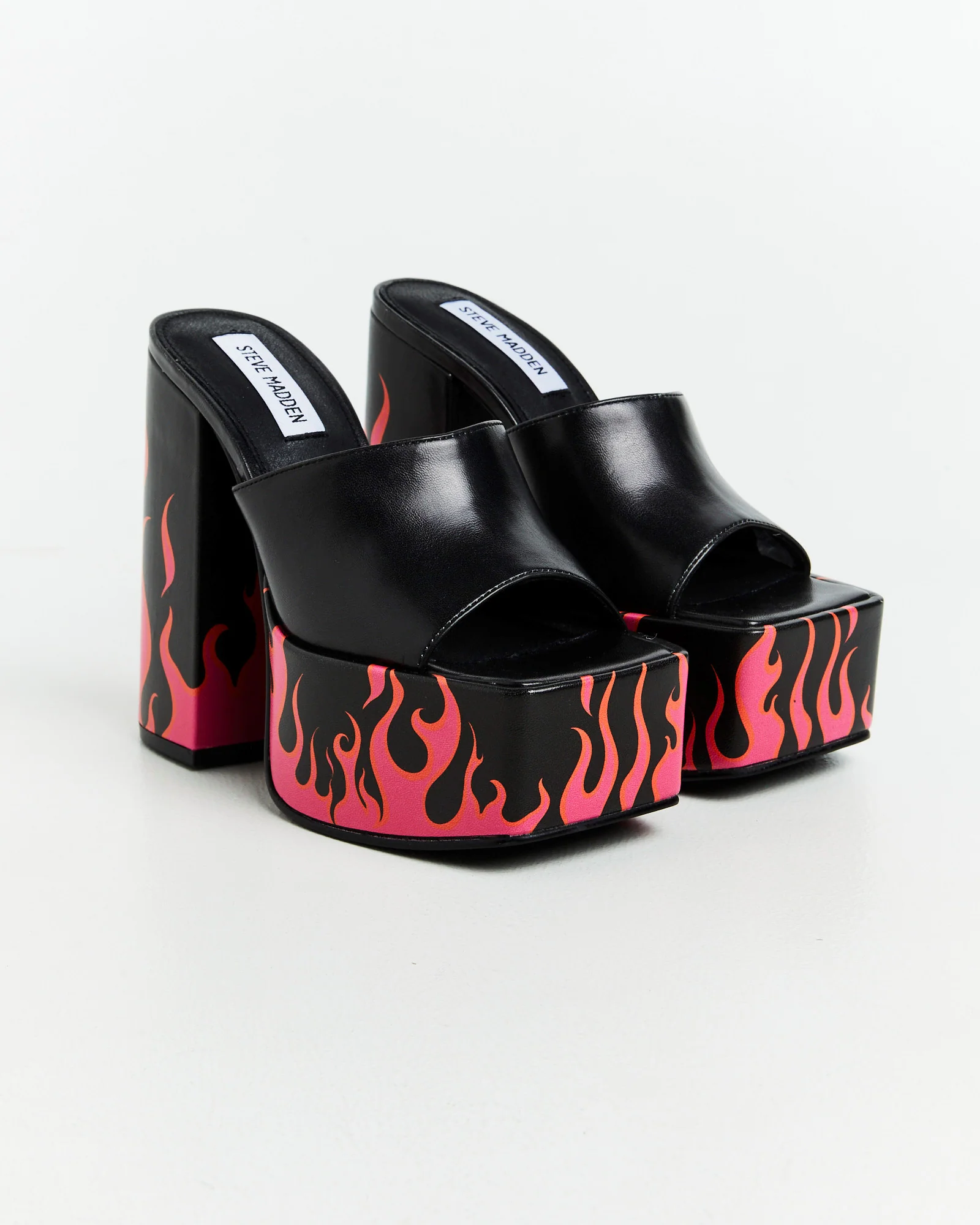 Trixie Heels Black Fuscia - Image 3