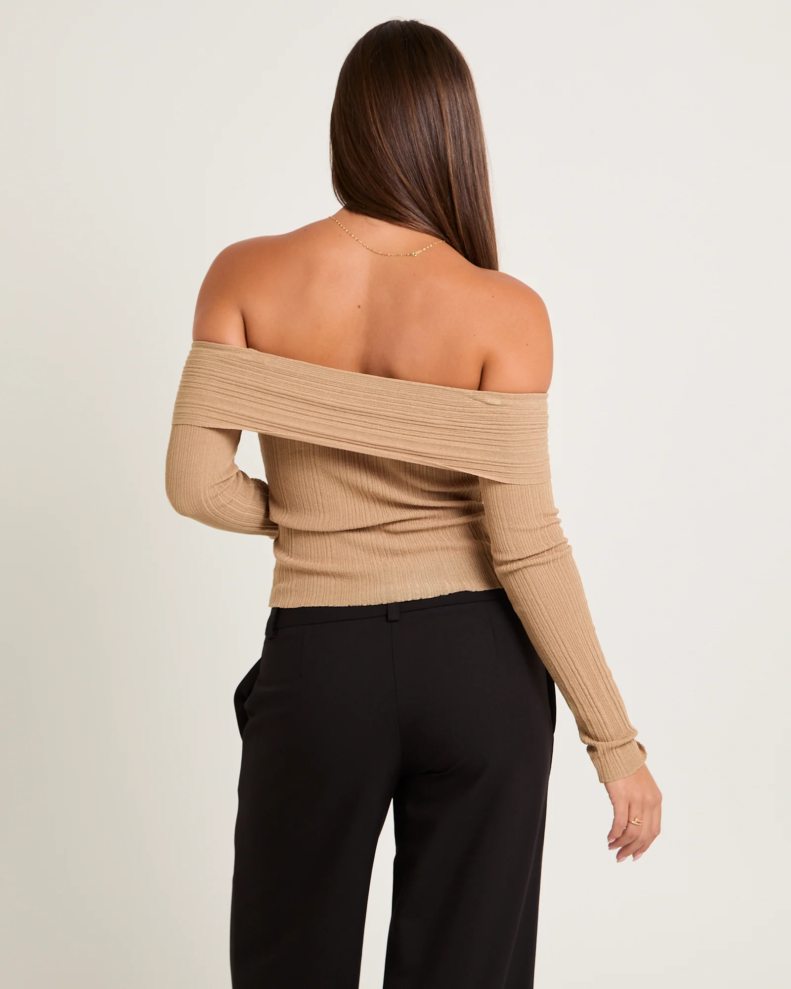 Tully Off Shoulder Knit Top - Image 2