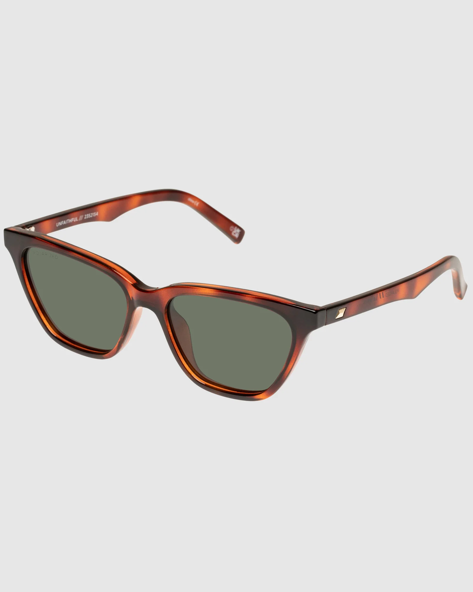 Unfaithful Polarised Sunglasses Toffee Tort Khaki - Image 4