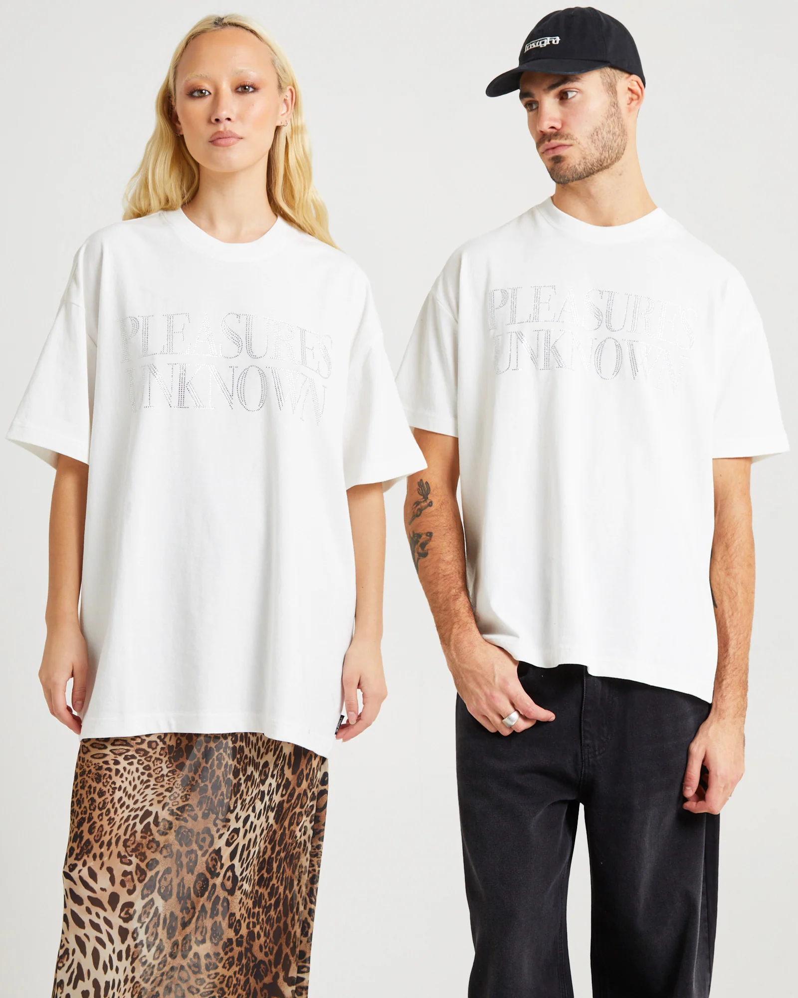 Unknown Diamonte Boyfriend T-Shirt