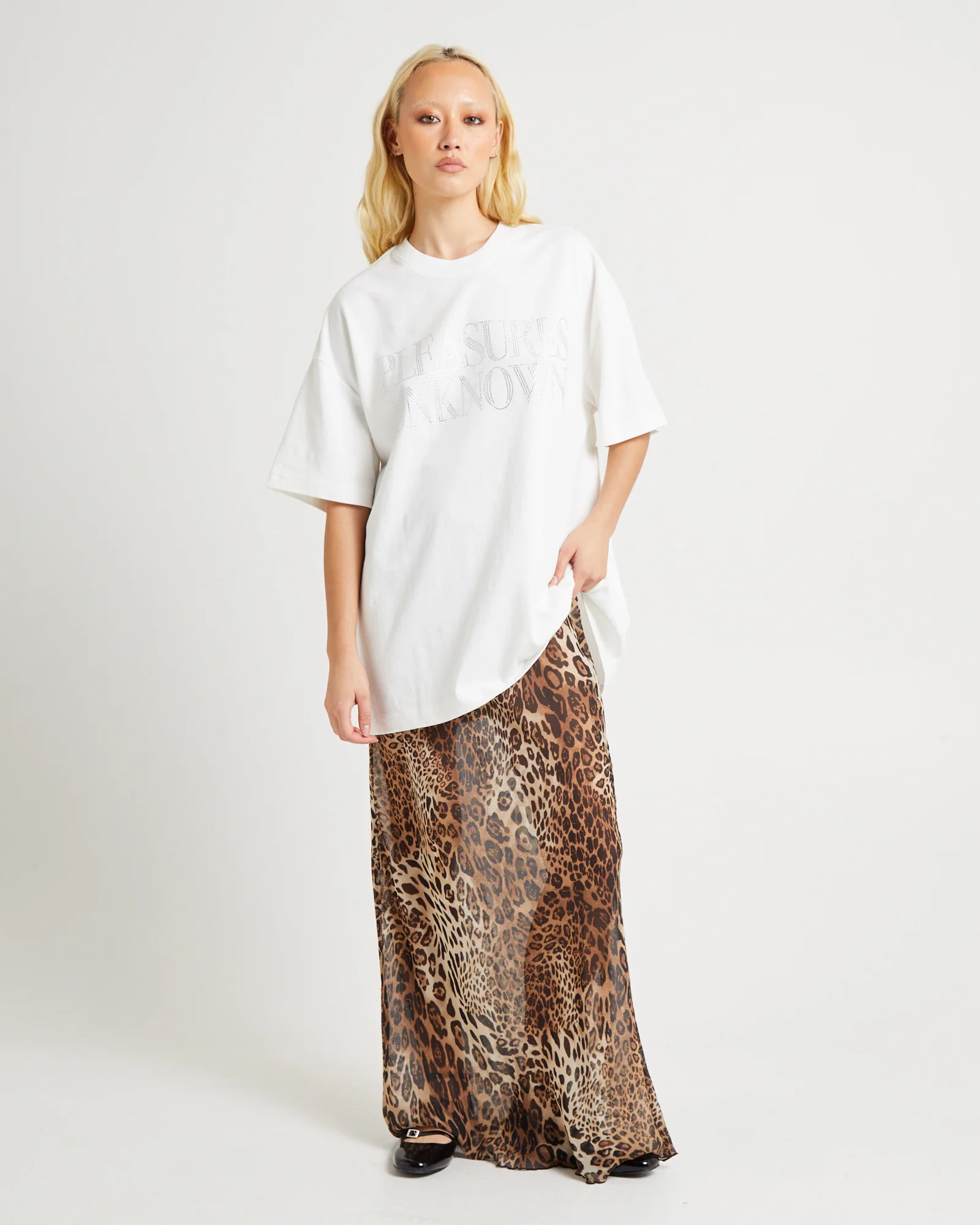 Unknown Diamonte Boyfriend T-Shirt - Image 2