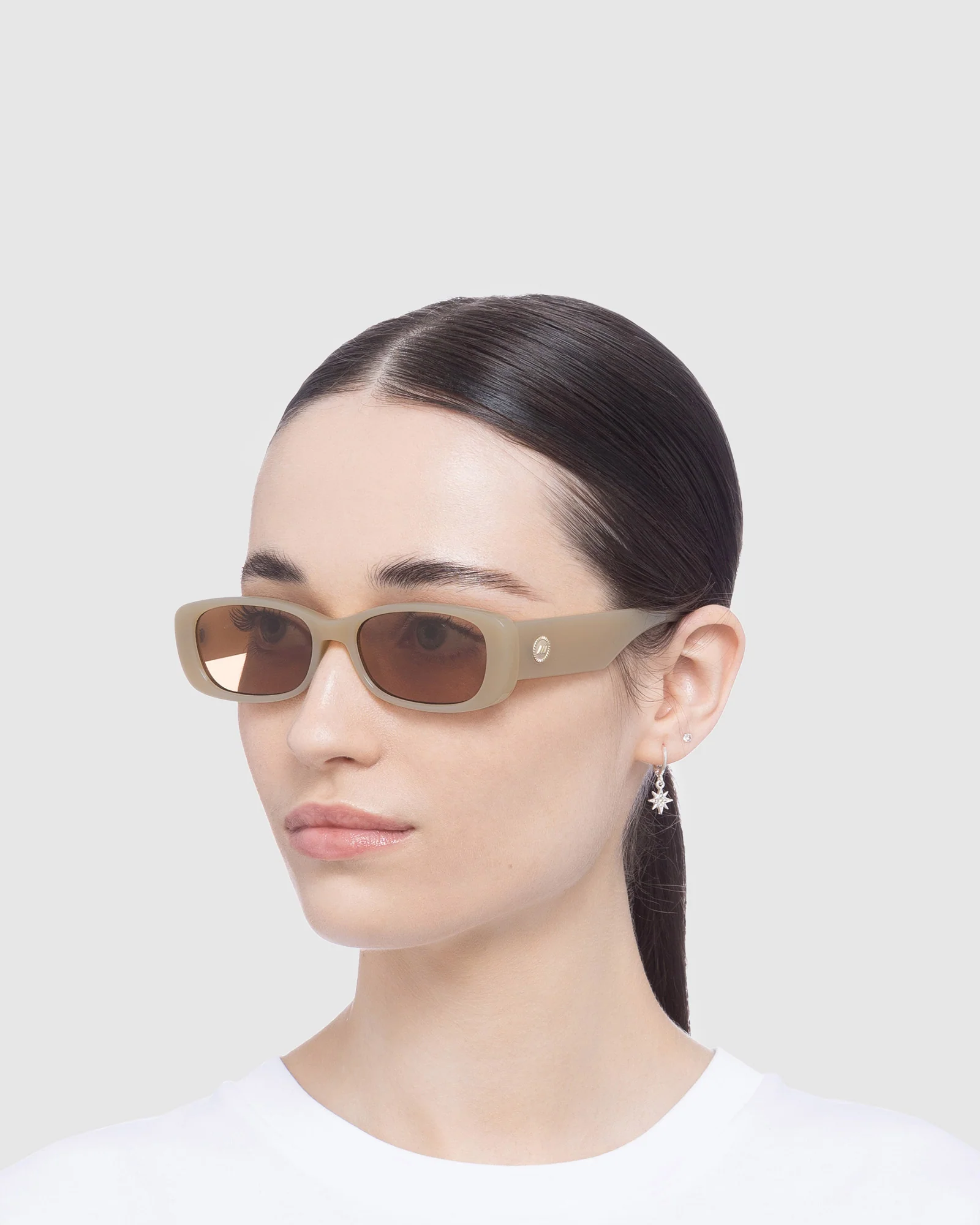 Unreal Sunglasses Latte/Light Brown - Image 6