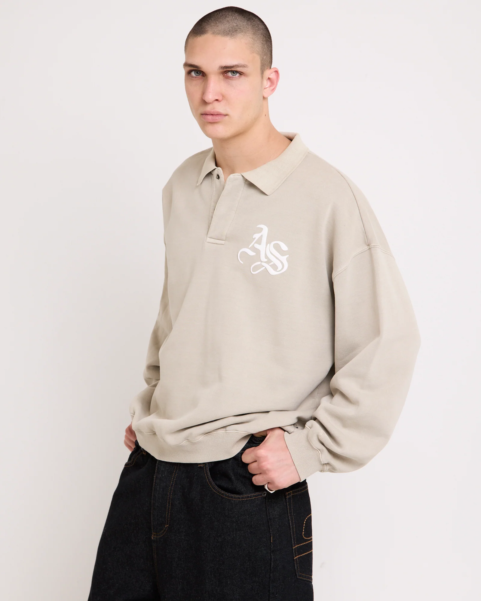 Varsity Fleece Polo - Image 4