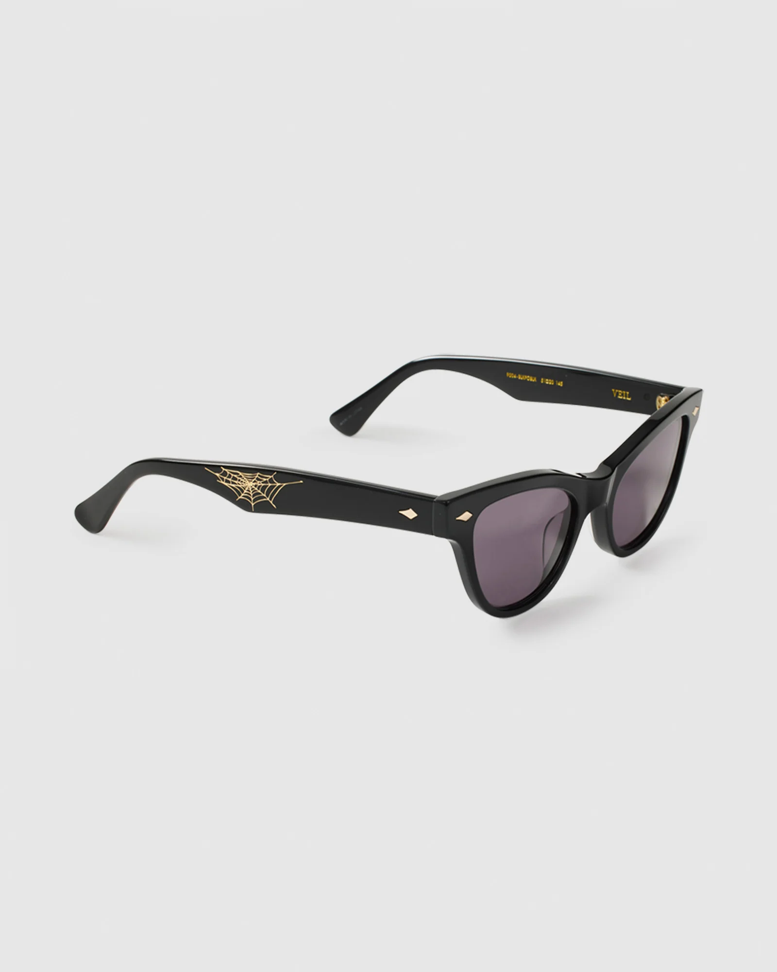 Veil Sunglasses Black Polished/Black - Image 4