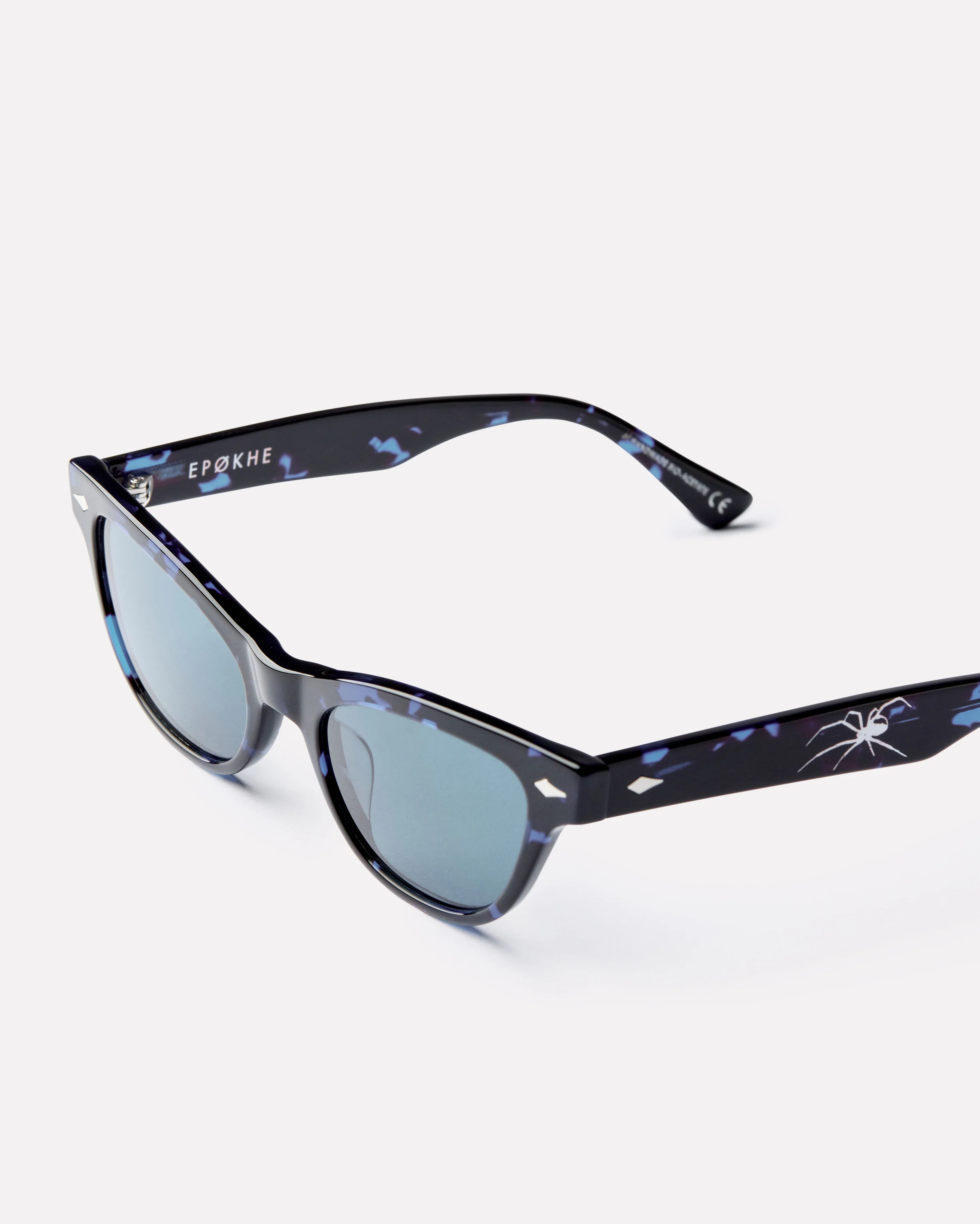 Veil Sunglasses in Blue Tortoise/Blue - Image 3