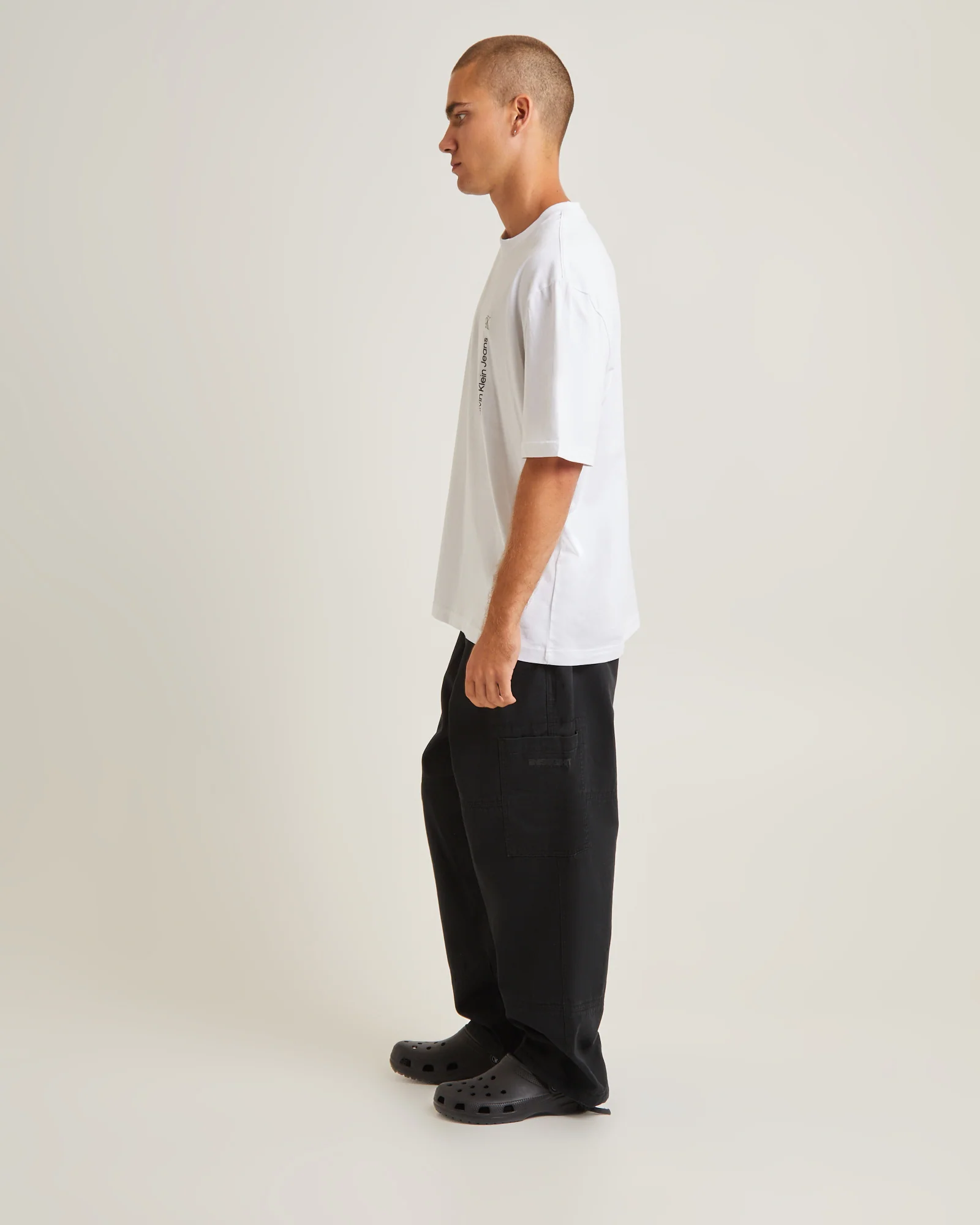 Vertical Institutional Short Sleeve T-Shirt - Image 4