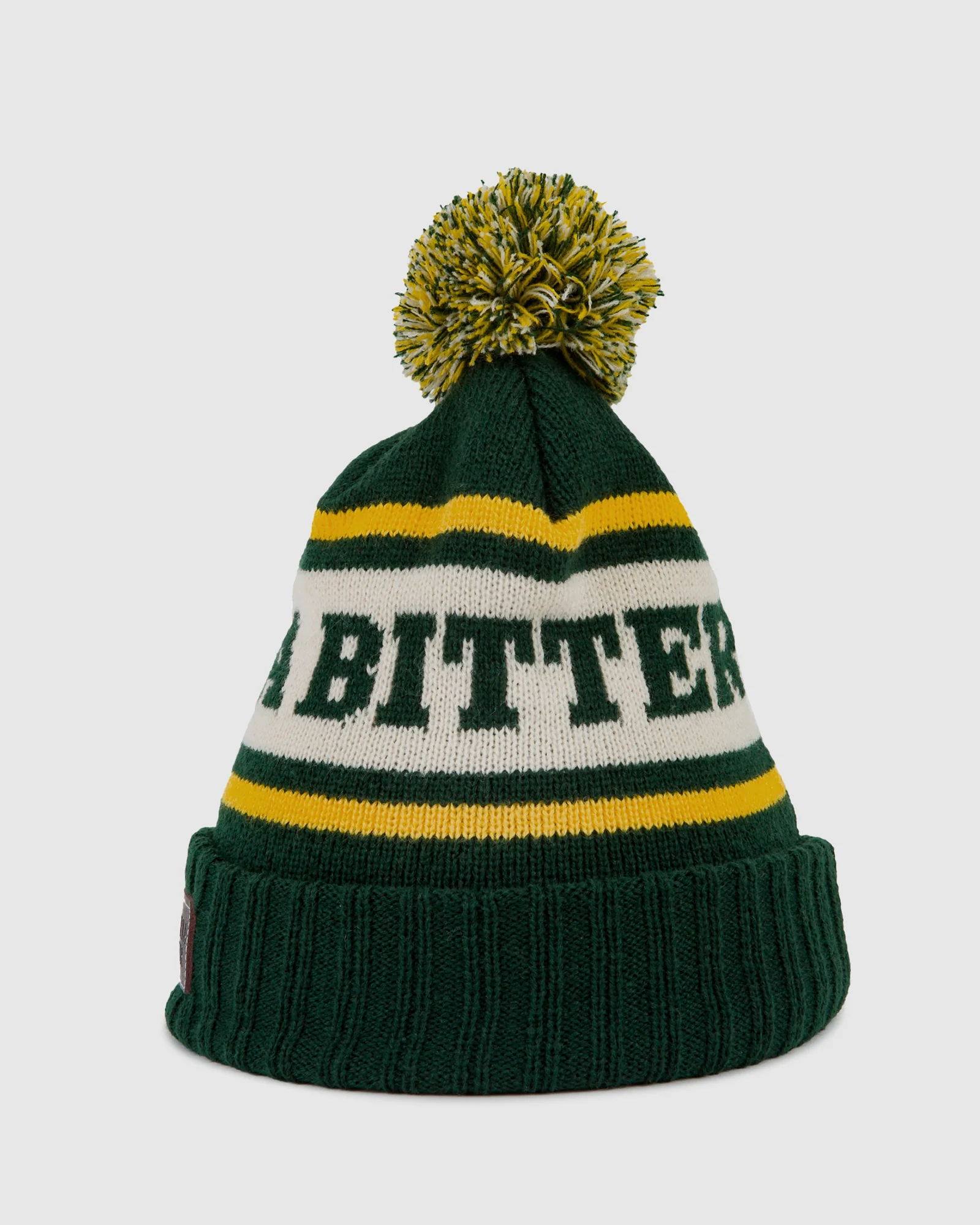 Victoria Bitter Leather Patch Leroy Beanie - Image 3