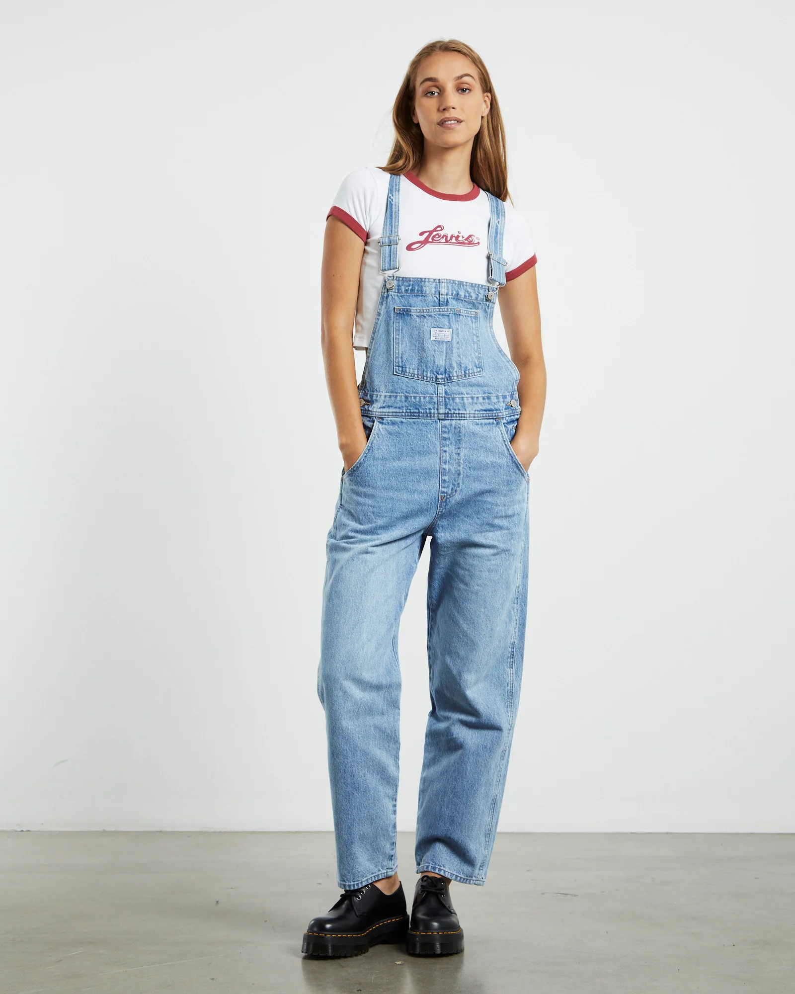 Vintage Overalls What A Delight Blue - Image 3