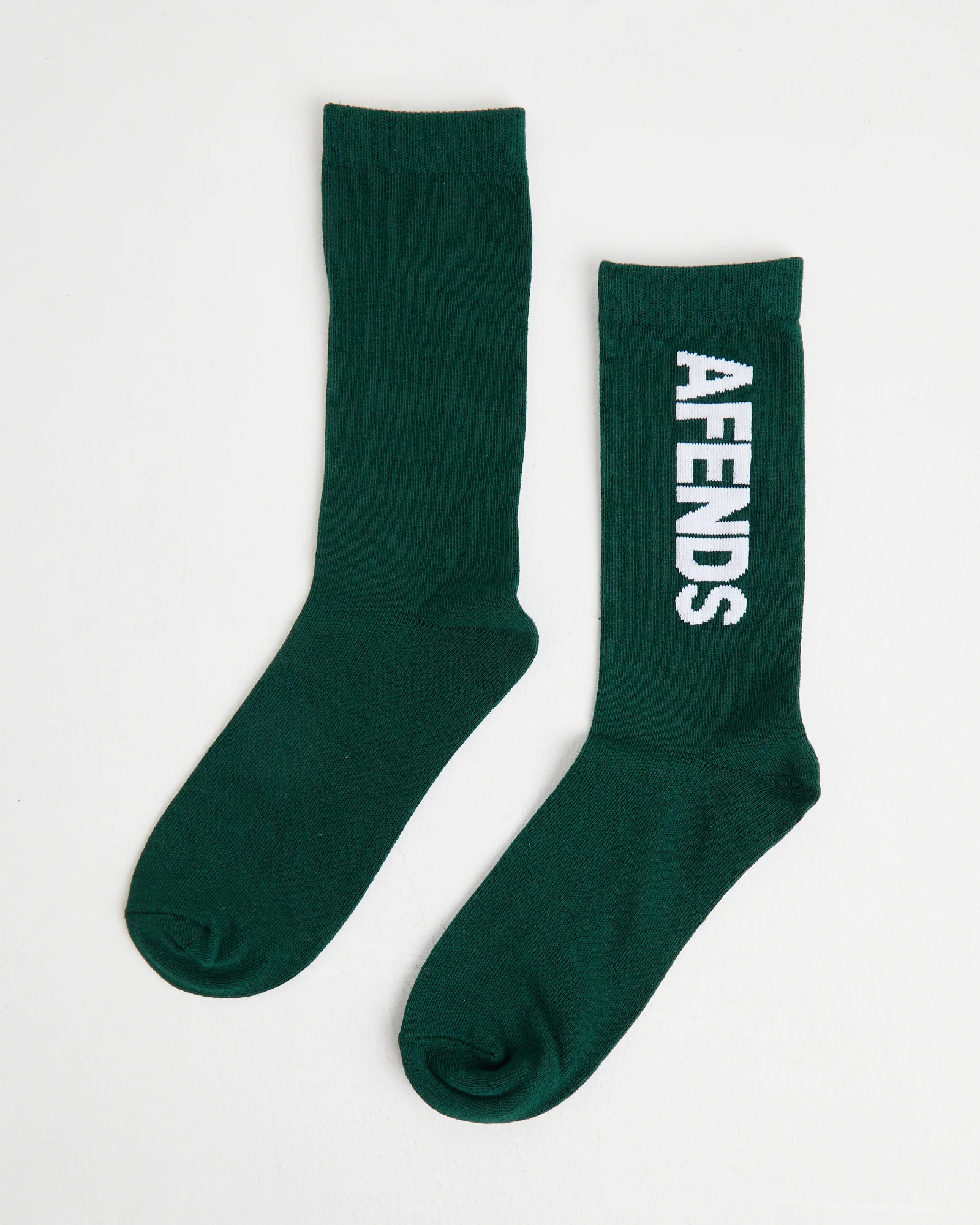 Vinyl Recycled Socks 2 Pack - Toffee/Emerald - Image 3