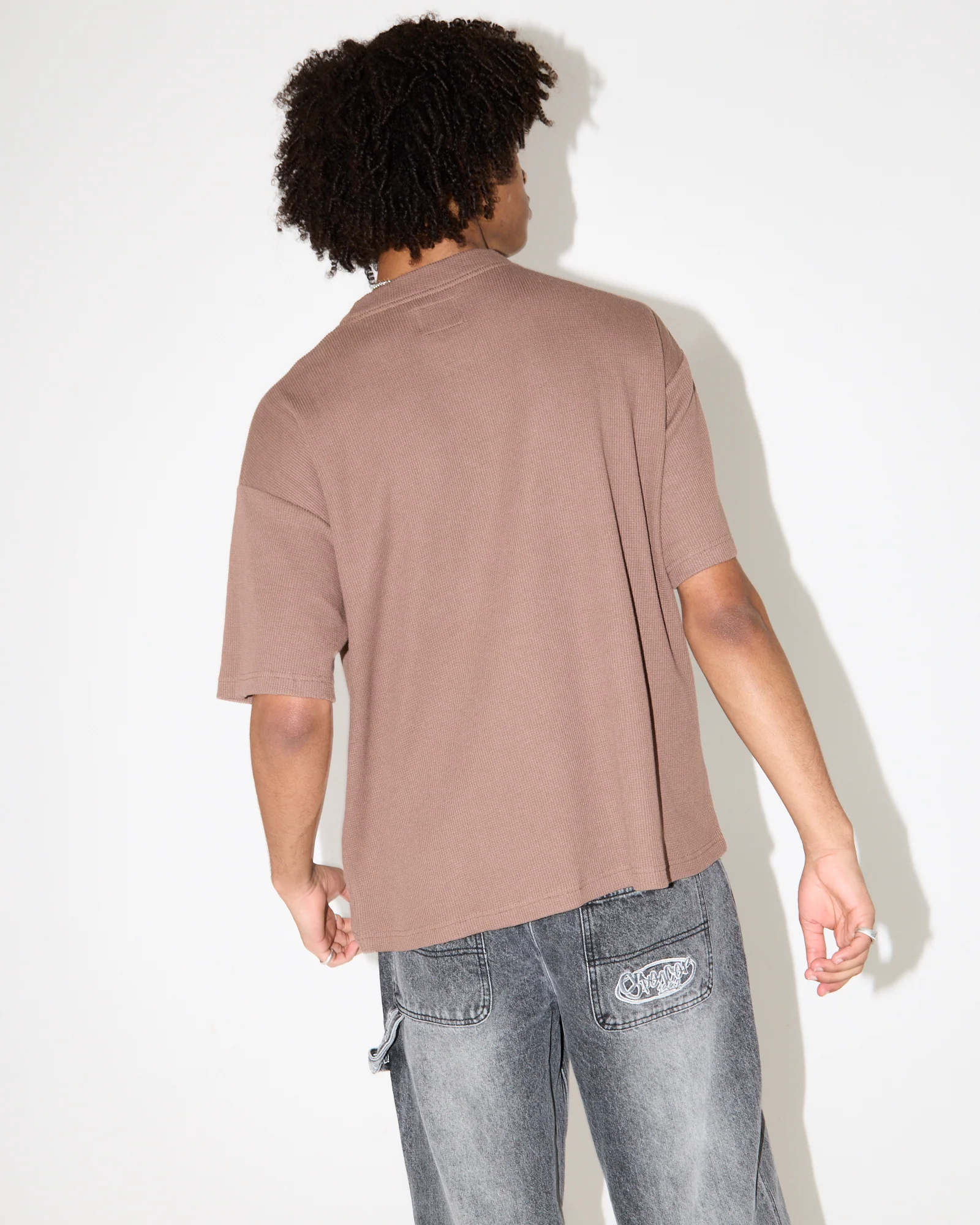Waffle Crop T-Shirt - Image 3