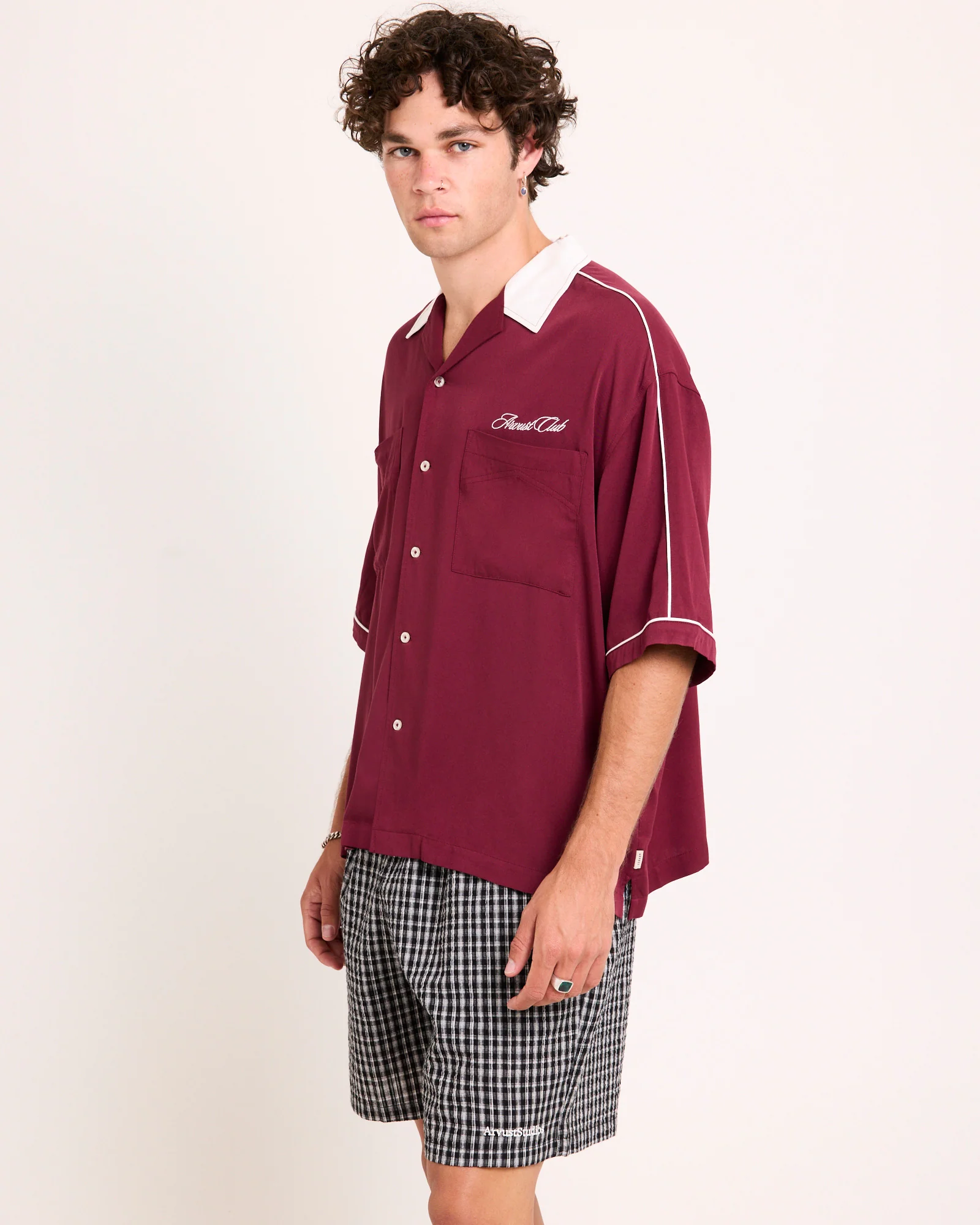 Webber Short Sleeve Bowling Shirt - Image 4
