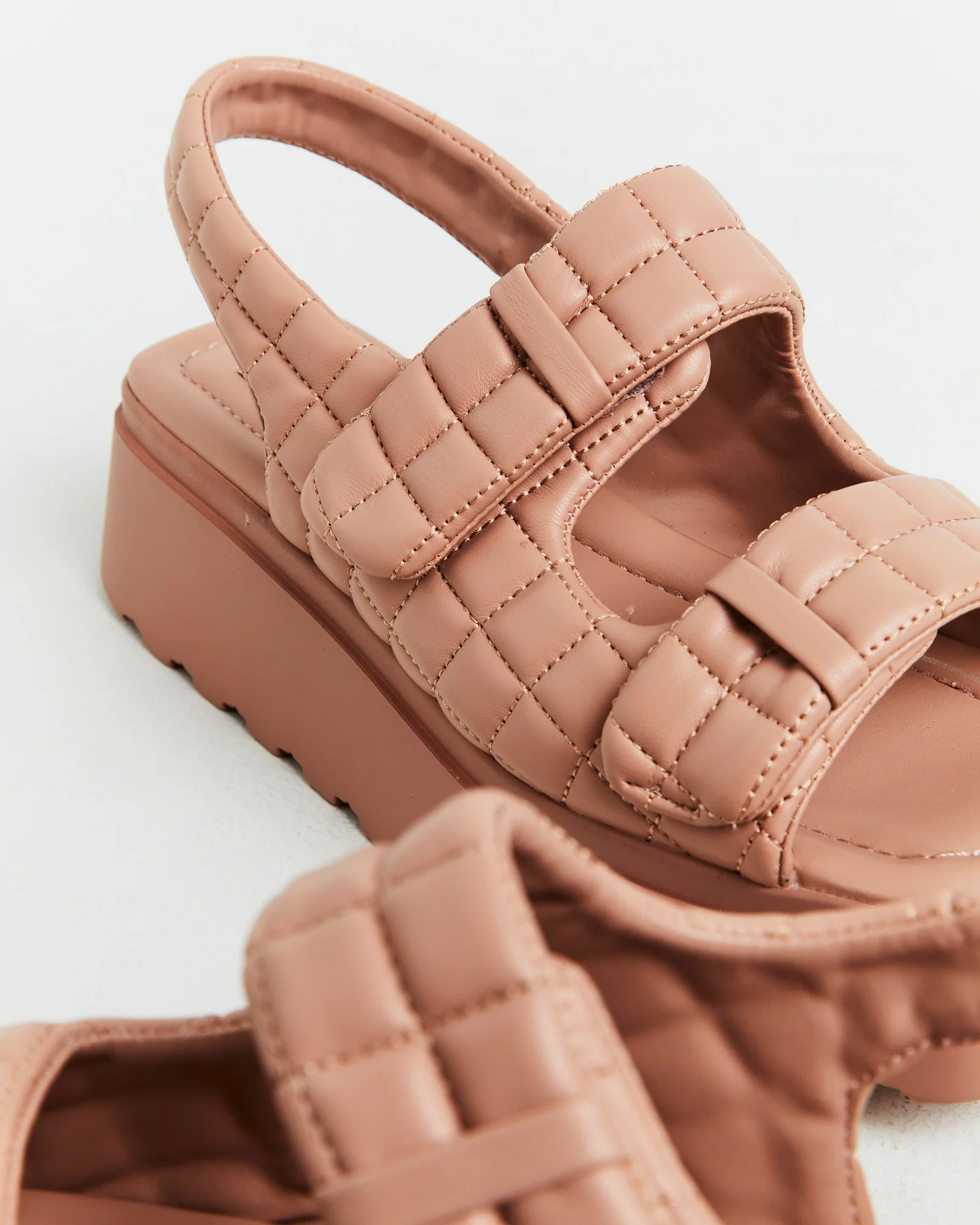 Westerly Sandals in Blush Pink - Image 4