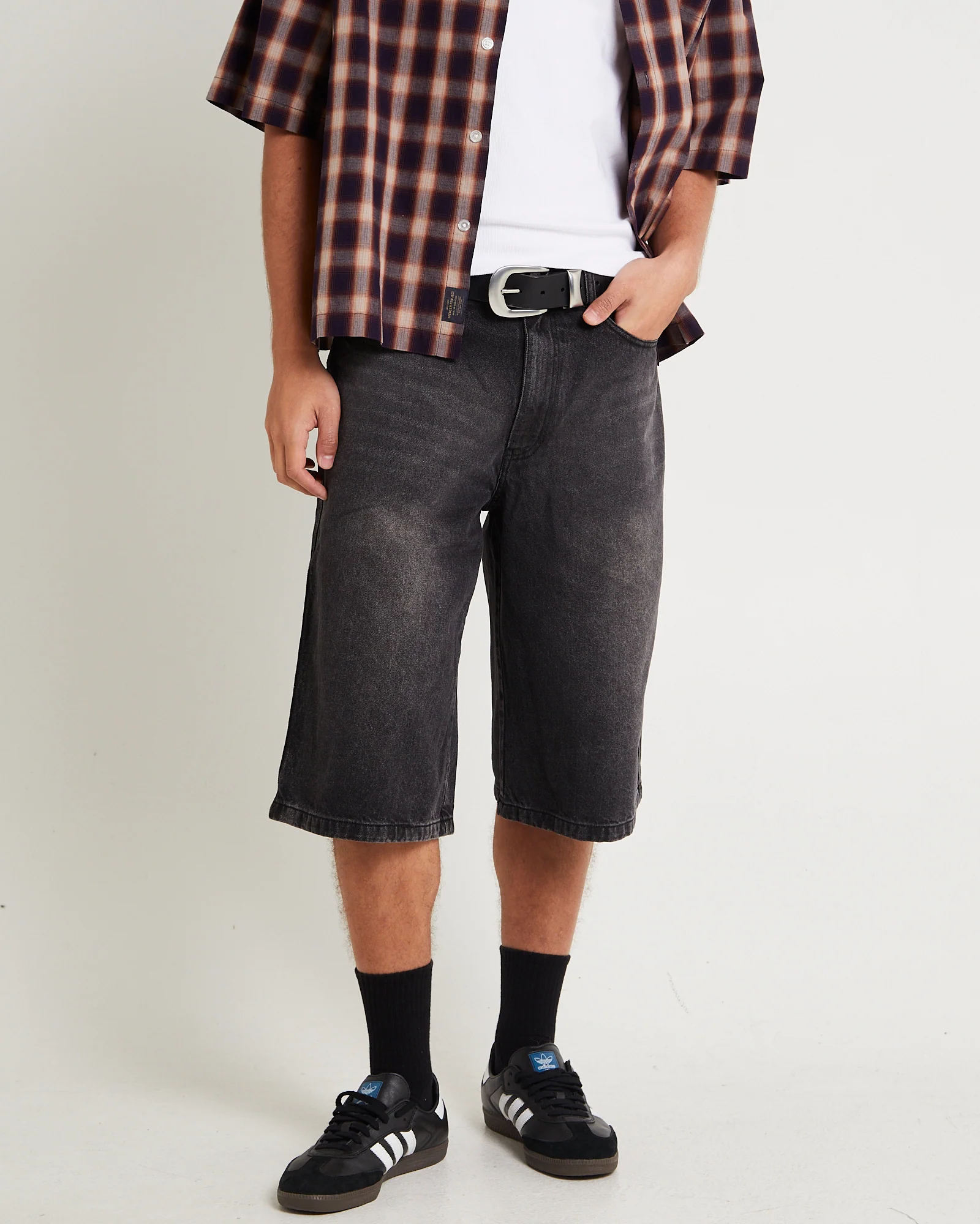 Wide Boy Denim Jorts - Image 2