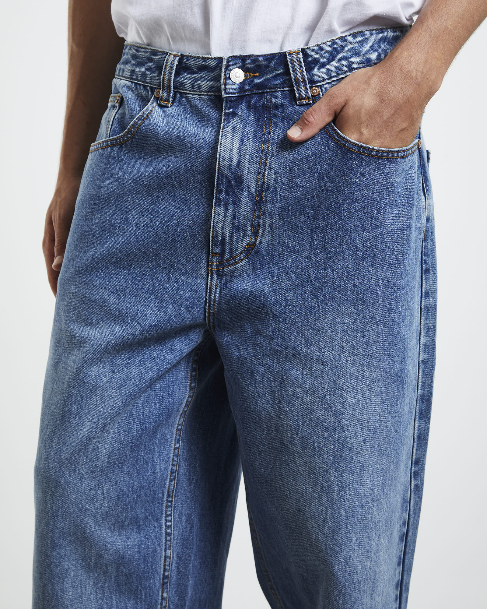 Wide Boy Jeans Salty Blue - Image 6