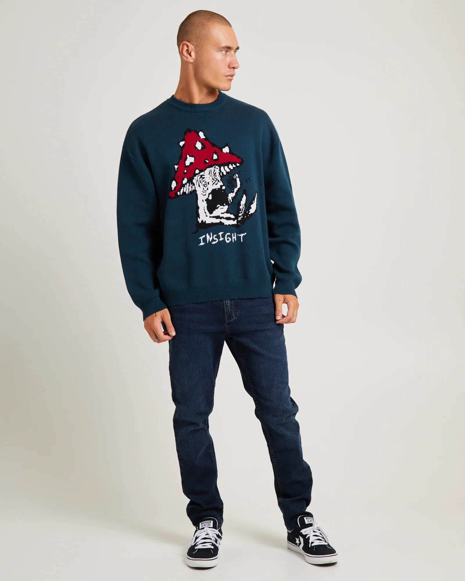 Wired Intarsia Knit Jumper - Image 3