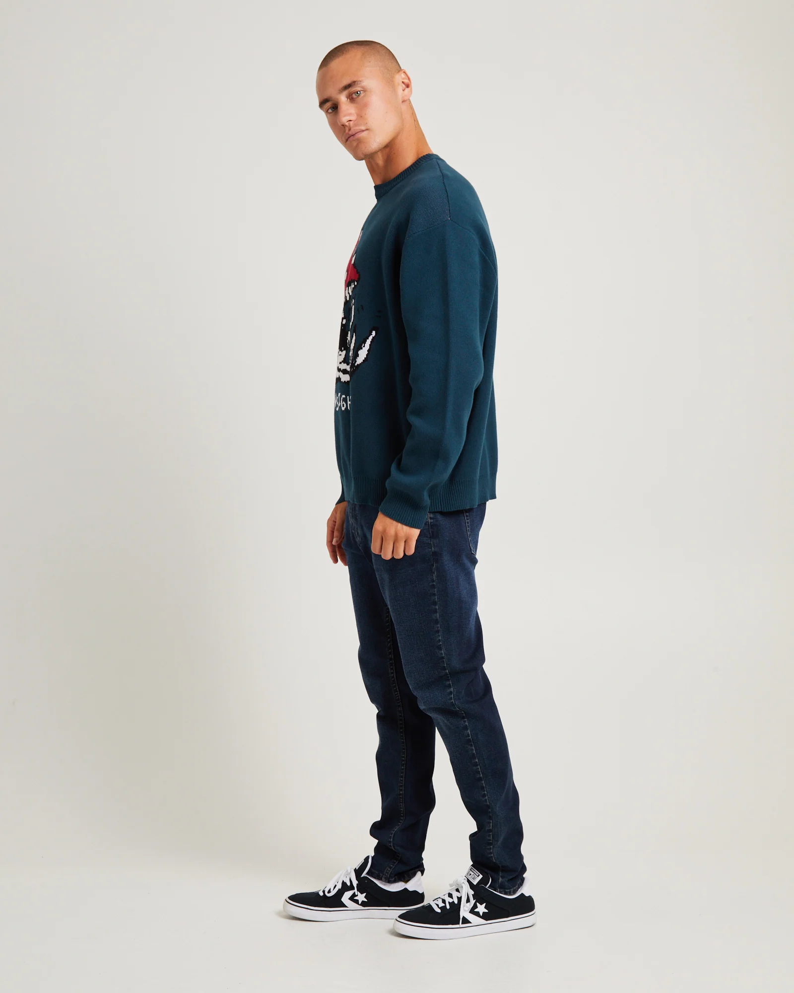 Wired Intarsia Knit Jumper - Image 4