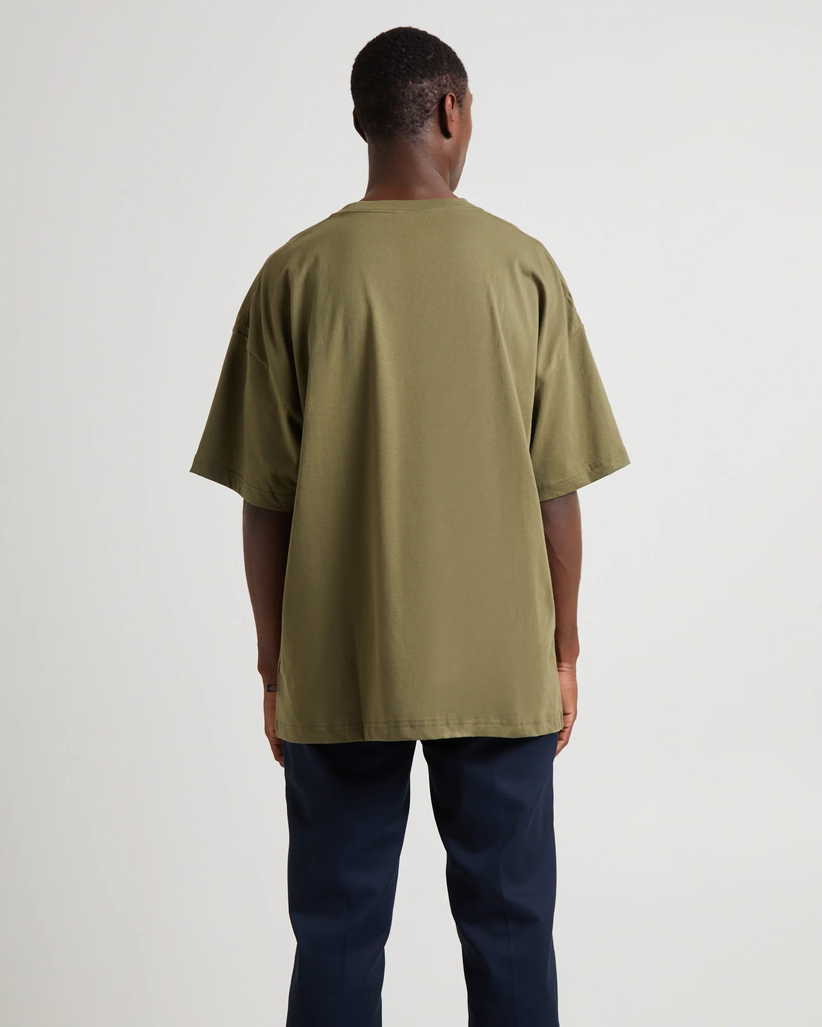 Work 330 Short Sleeve T-Shirt Dark Khaki - Image 2