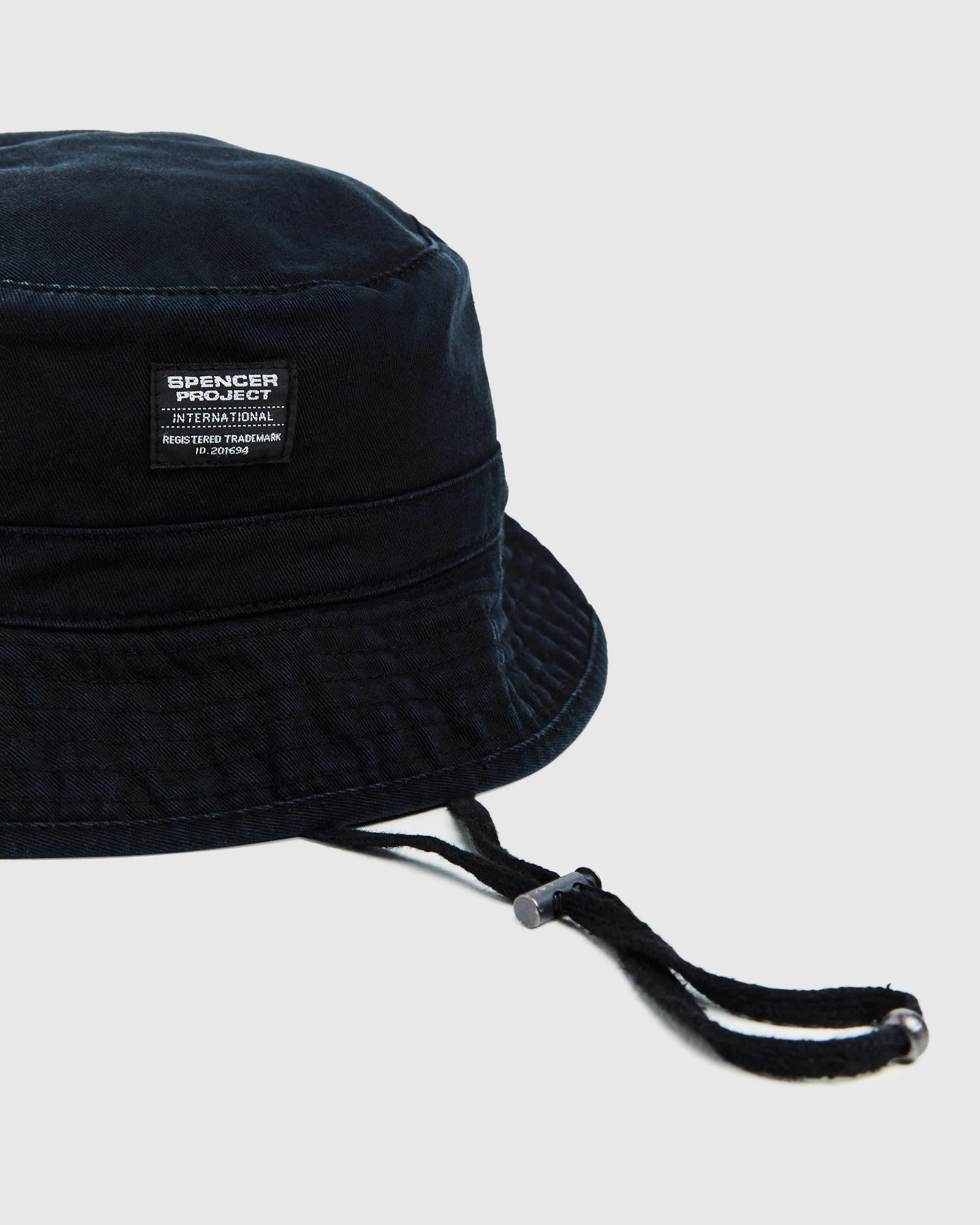 Workwear Bucket Hat Black - Image 5
