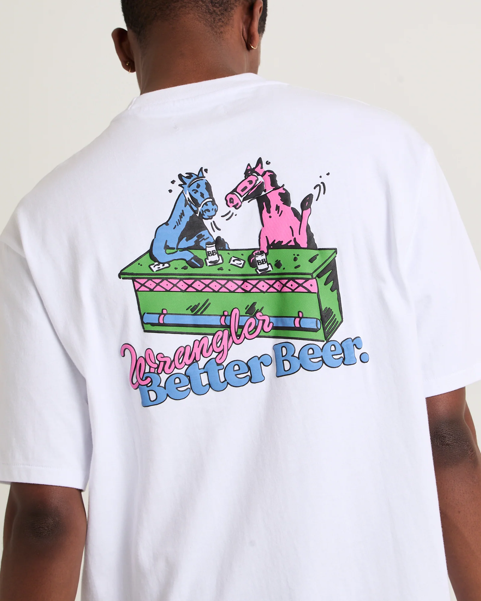 Wrangler x Better Beer Crazy Eights Slacker T-Shirt - Image 5