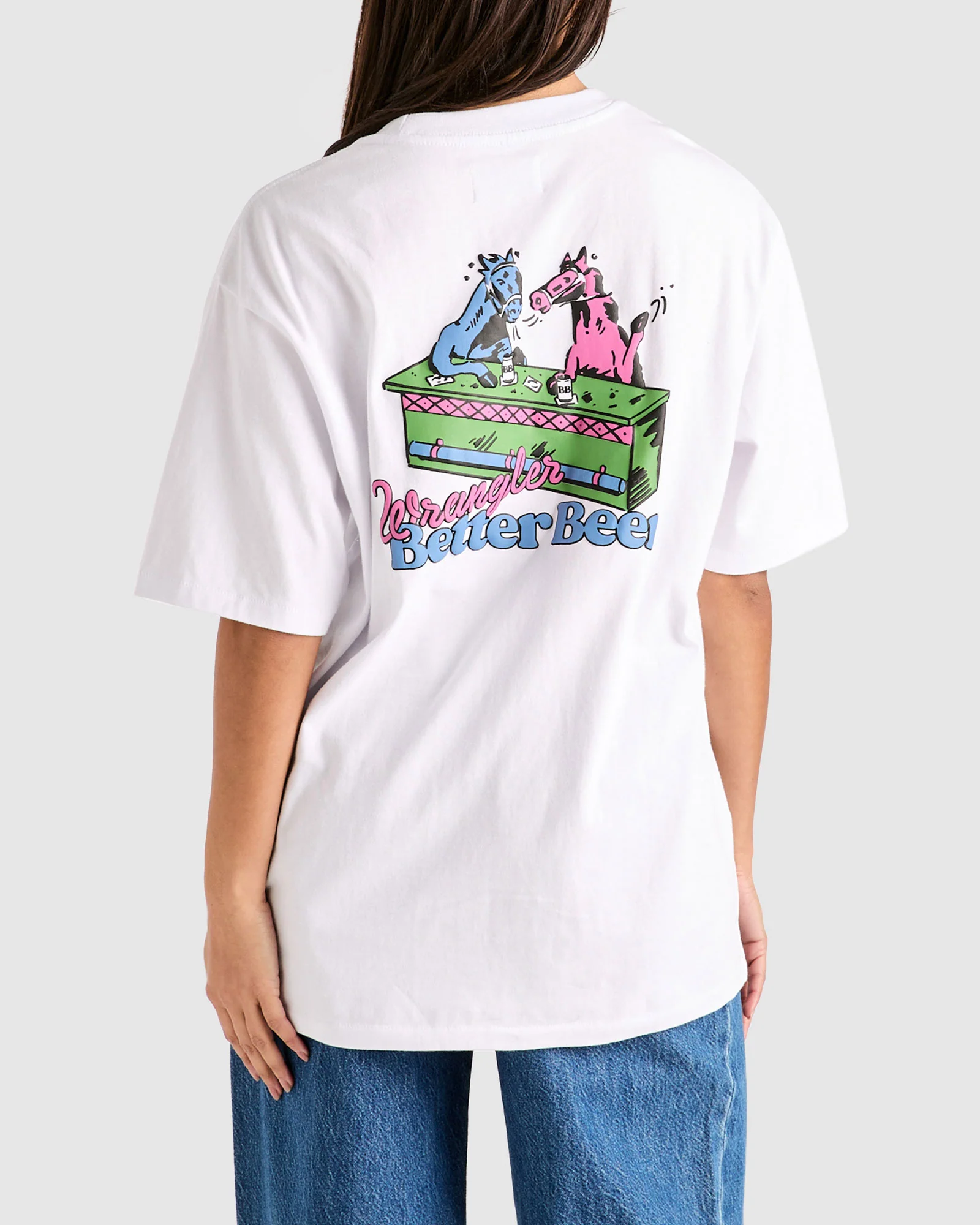 Wrangler x Better Beer Crazy Eights Slacker T-Shirt - Image 6