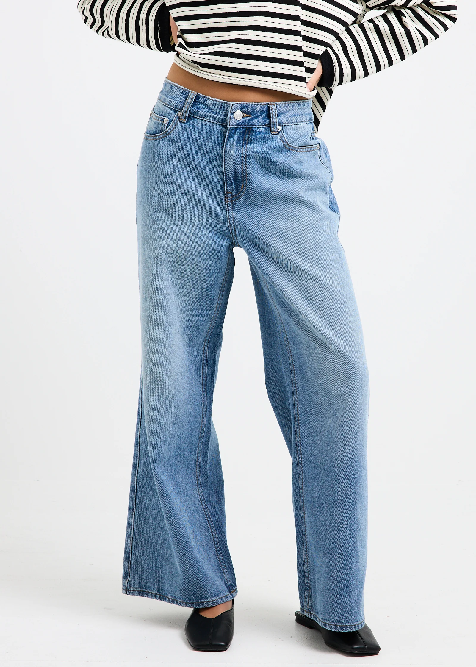 Wren Wide Denim Jeans Petite