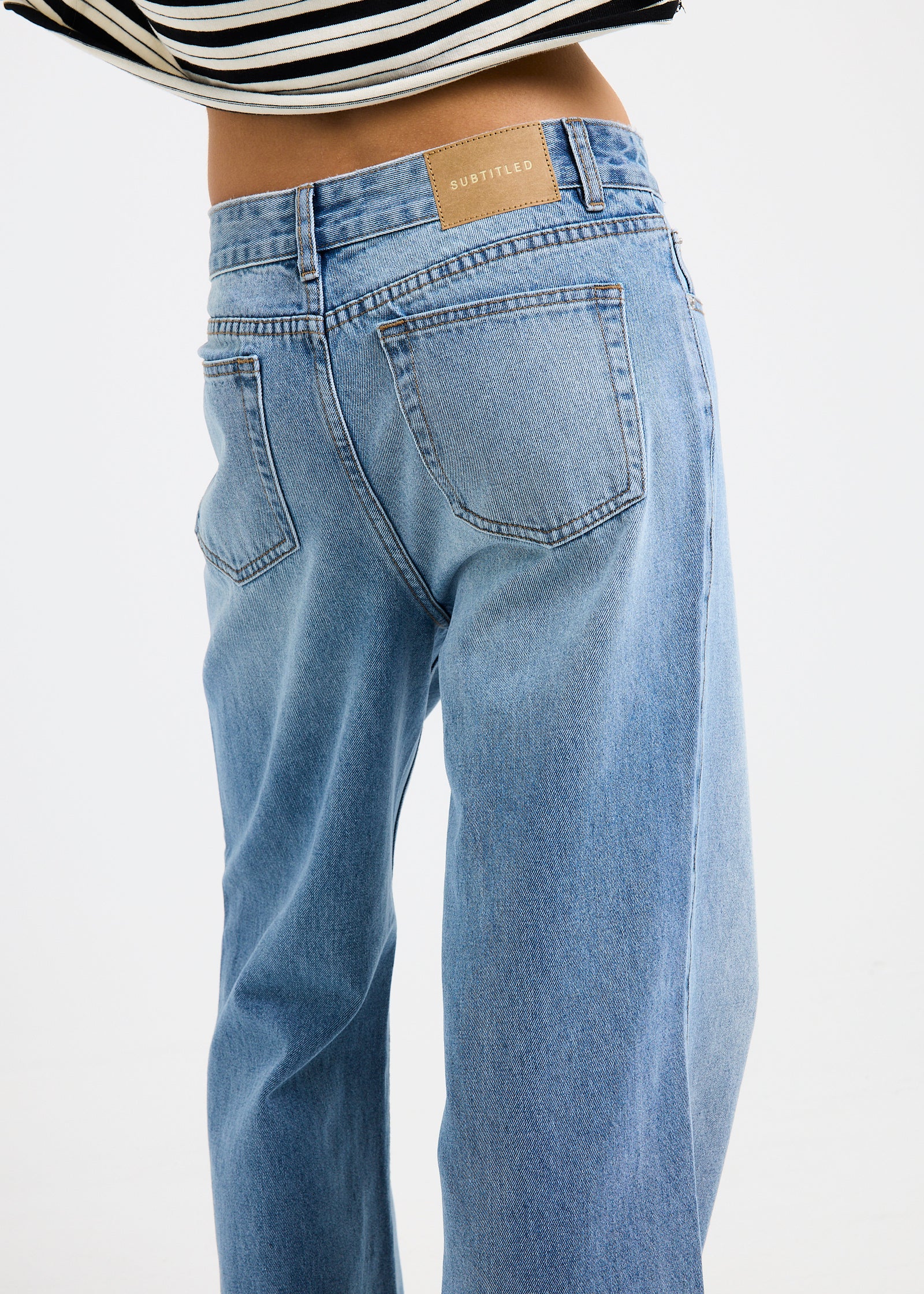 Wren Wide Denim Jeans Petite - Image 2