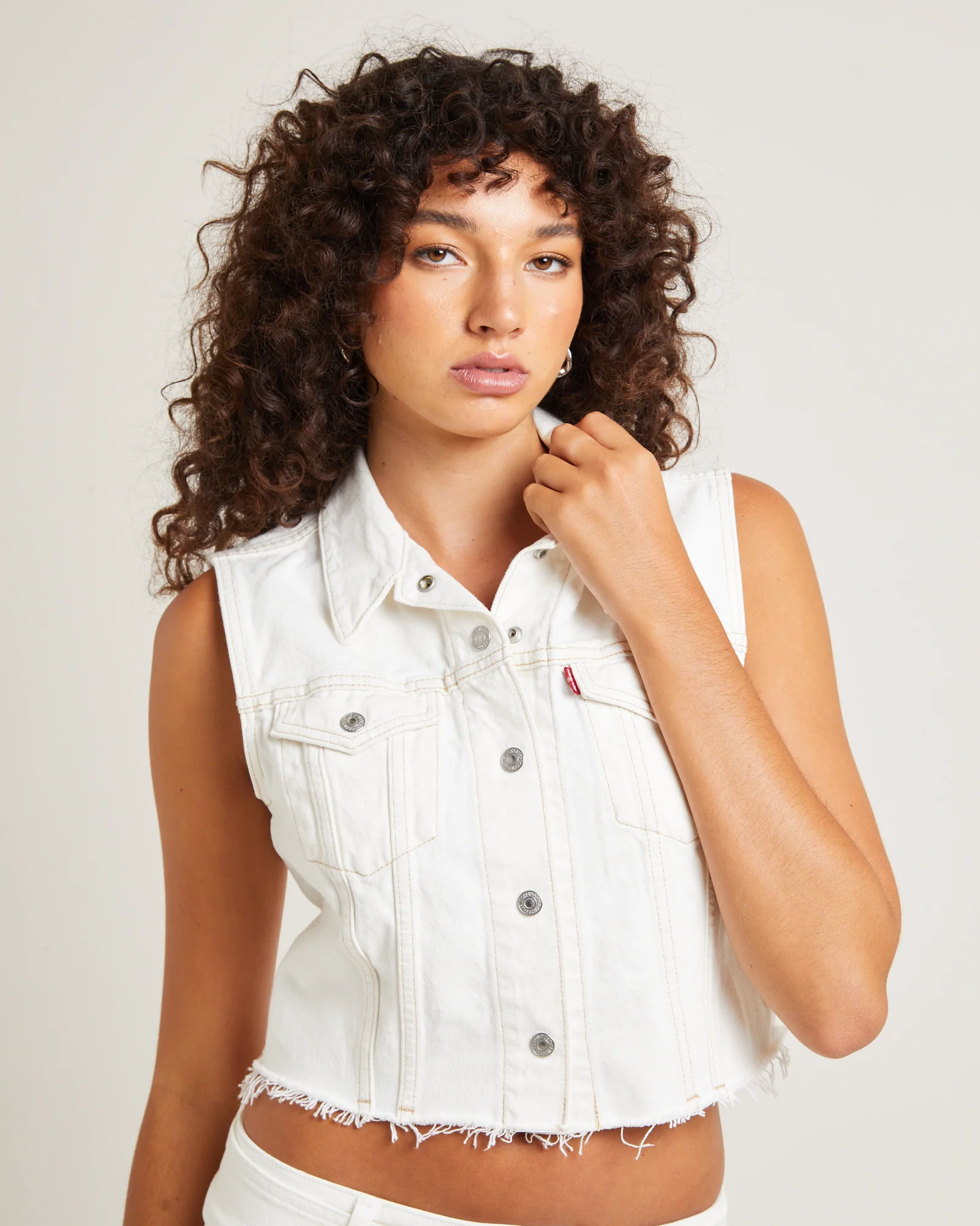 XS Denim Vest