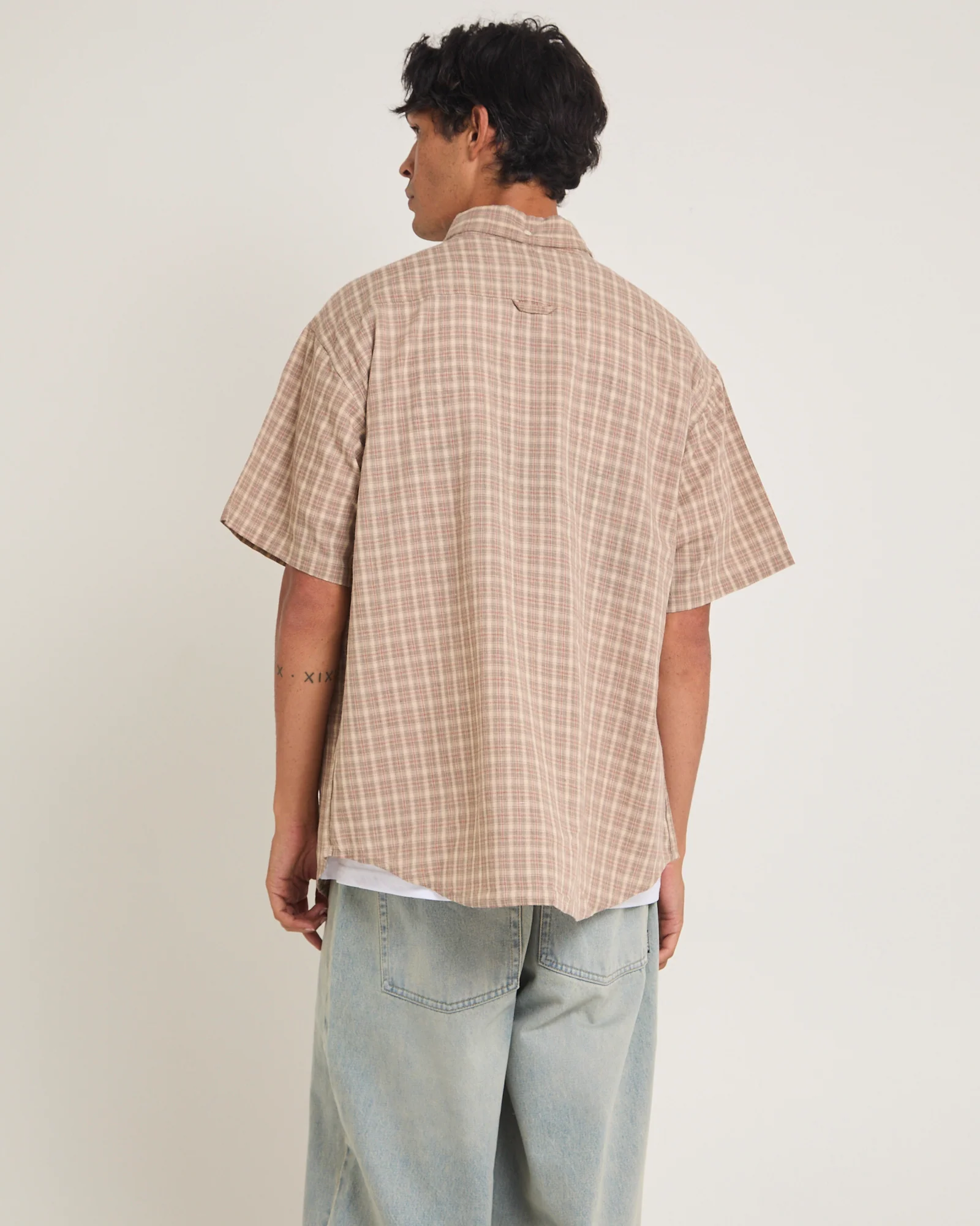 Yard Plaid Short Sleeve Shirt - Image 3