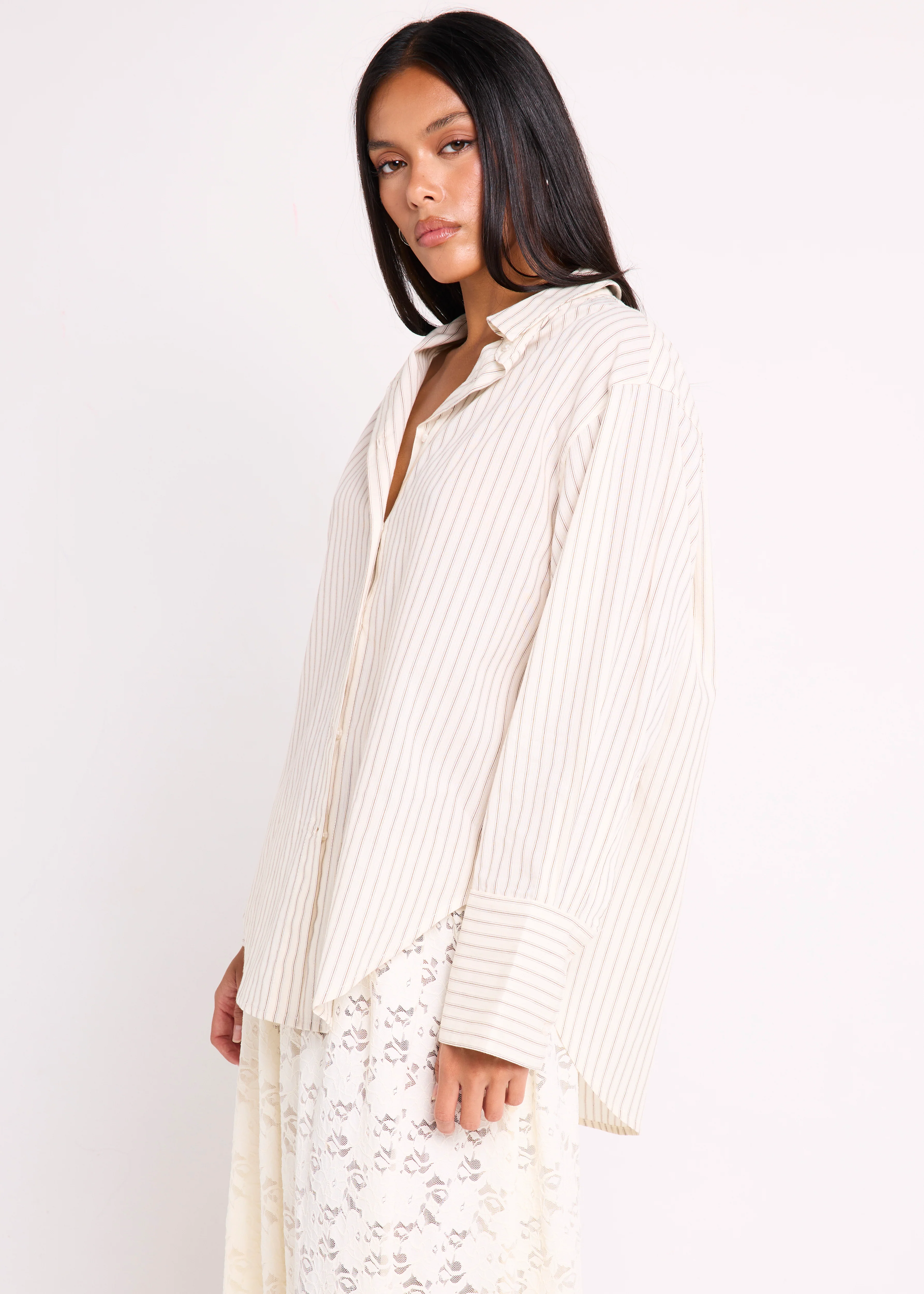 Zuri Striped Long Sleeve Shirt - Image 3